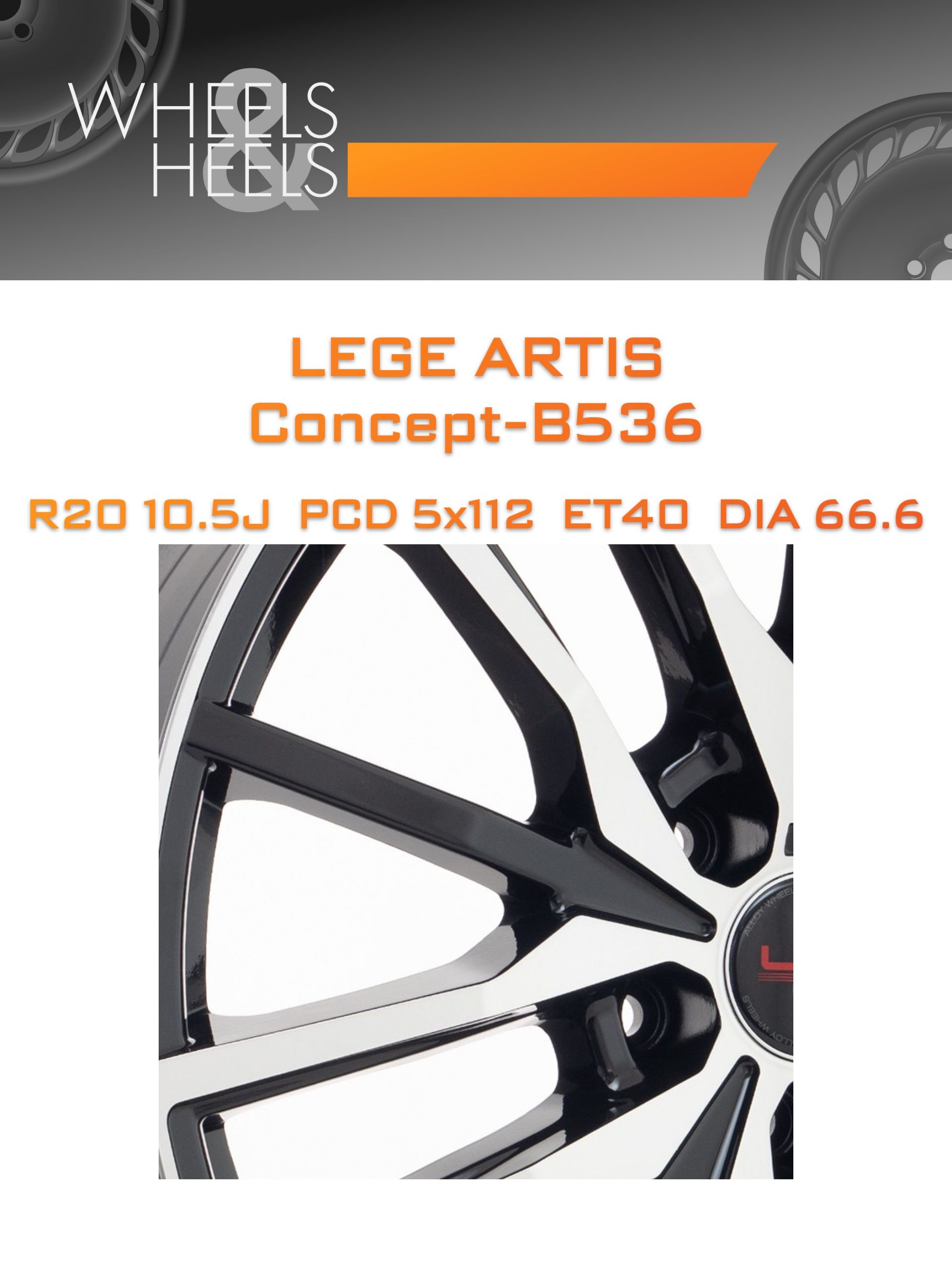 Диски LEGE ARTIS Concept-B536 | Каталог Wheelsnheels.ru