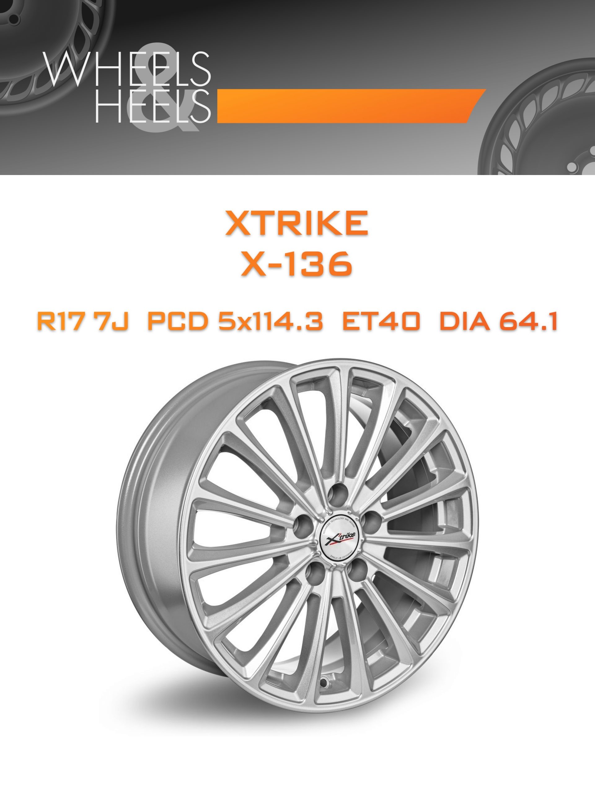 Диски Xtrike X-136 | Каталог Wheelsnheels.ru