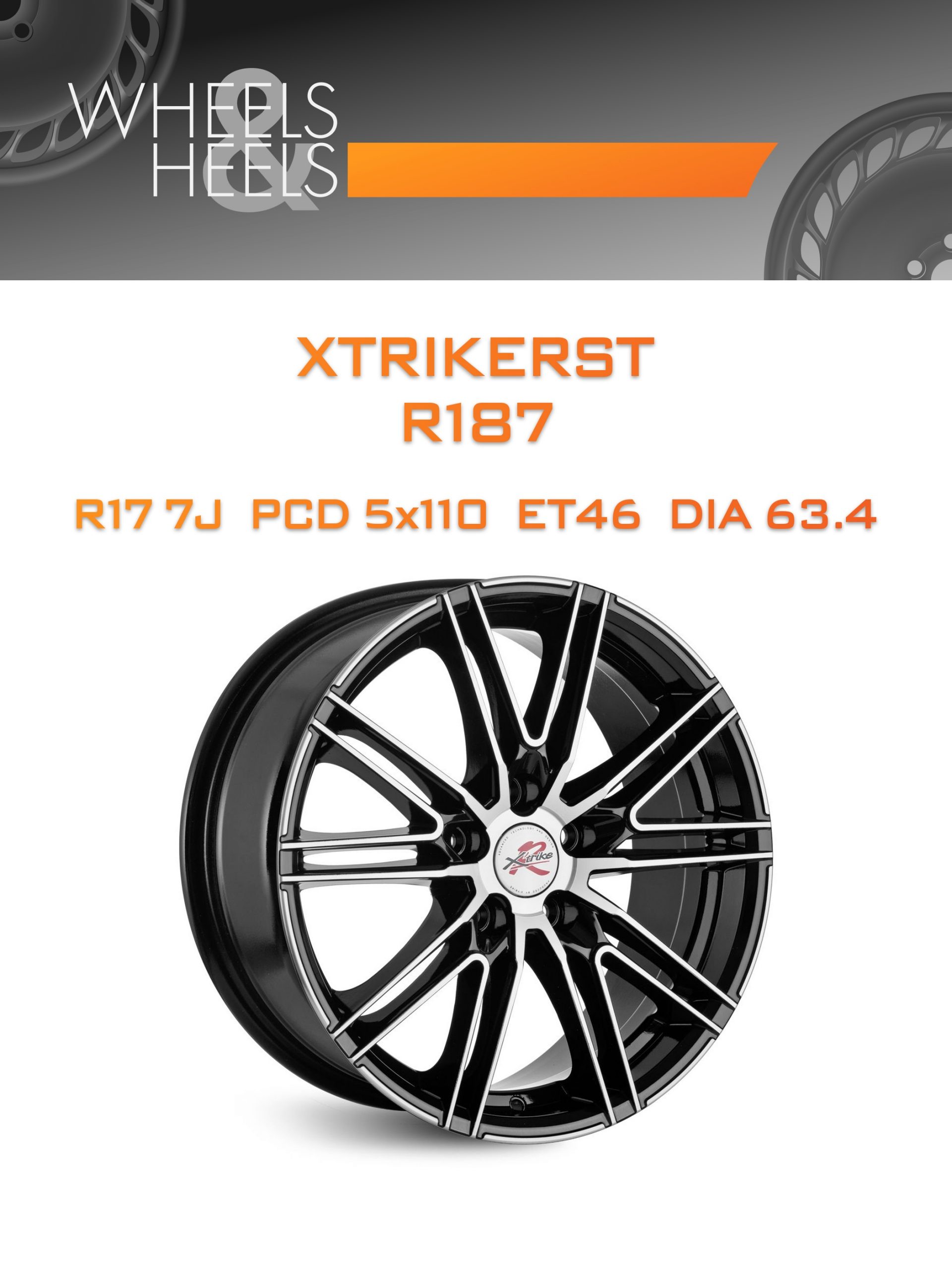 Диски XtrikeRST R187 | Каталог Wheelsnheels.ru