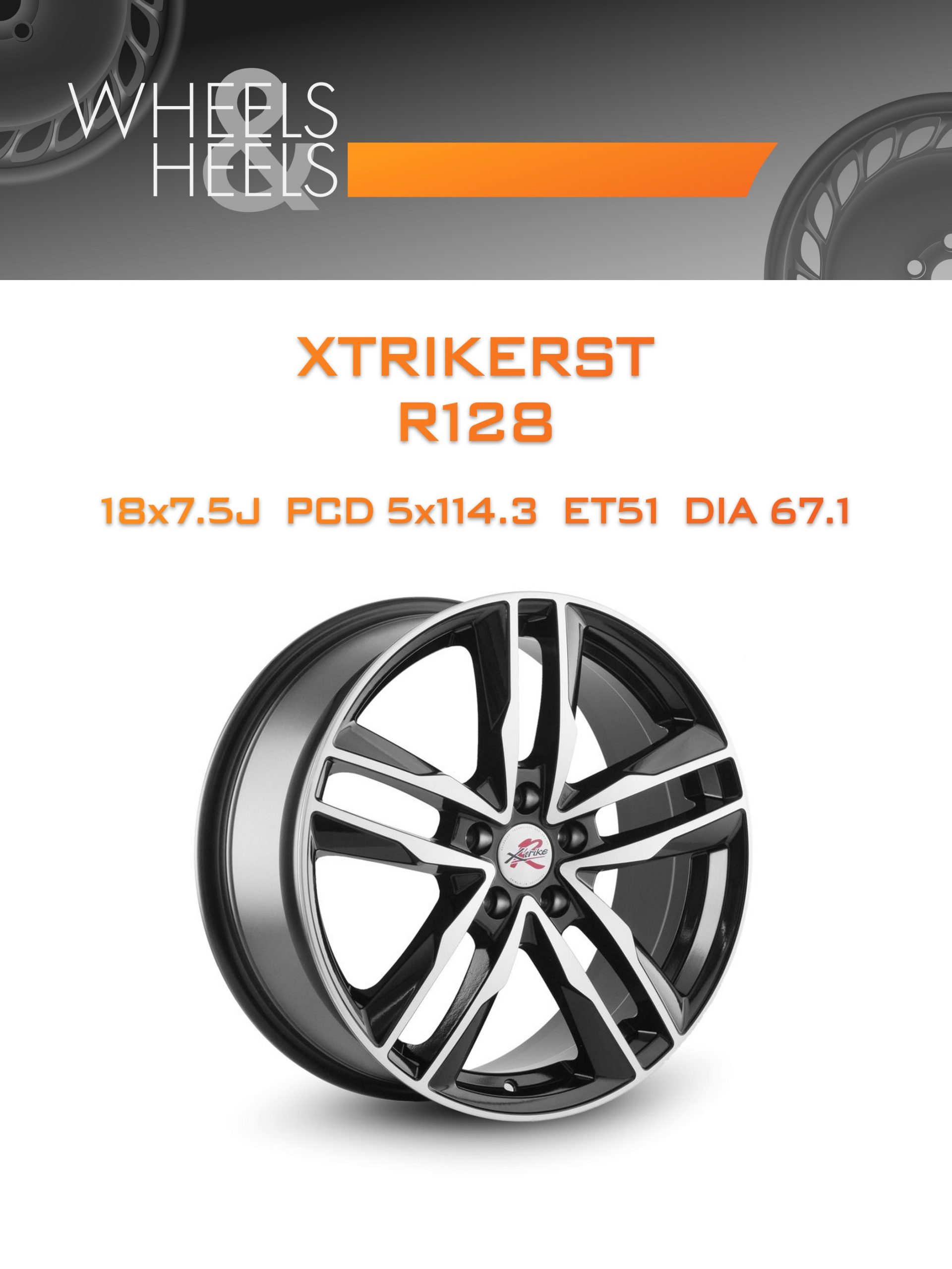 Диски XtrikeRST R128 | Каталог Wheelsnheels.ru