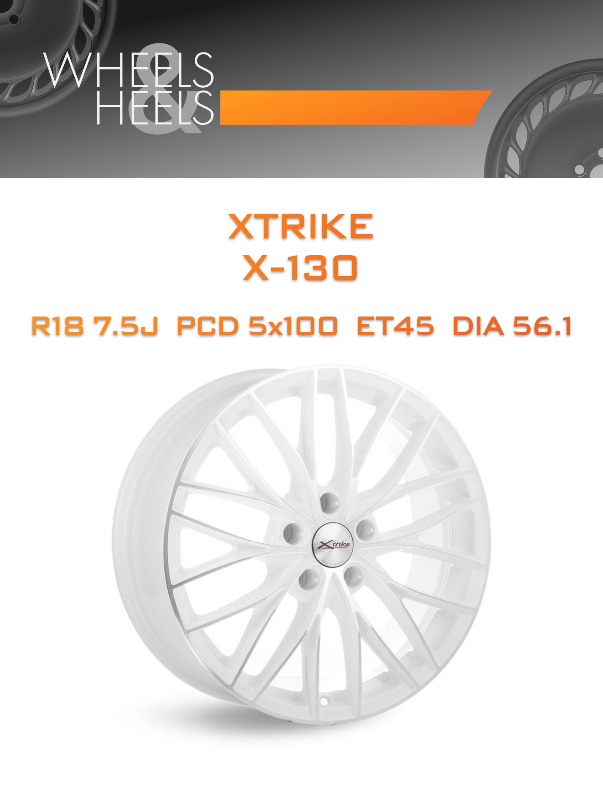 Диски Xtrike X-130 | Каталог Wheelsnheels.ru