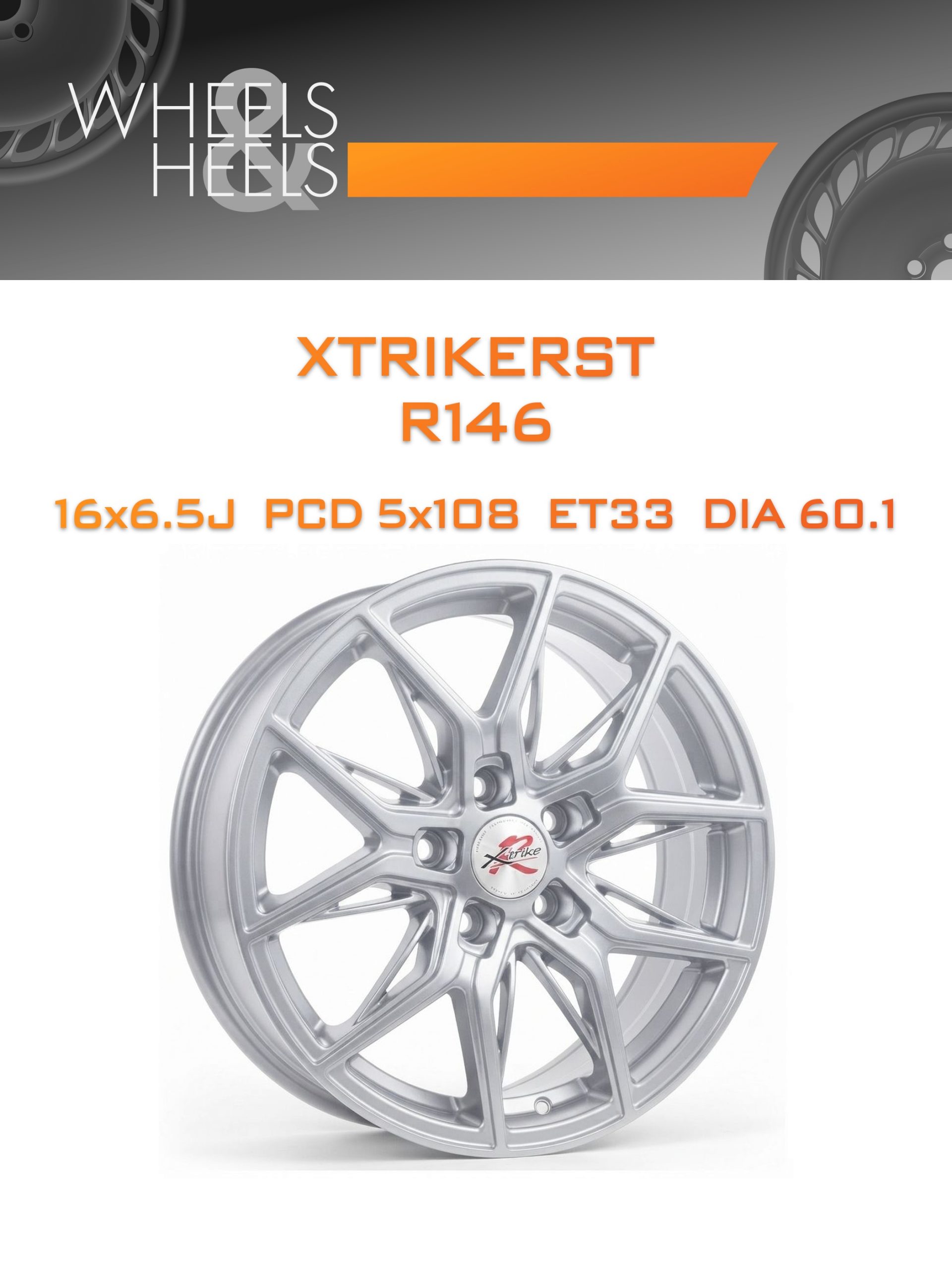 Диски XtrikeRST R146 | Каталог Wheelsnheels.ru
