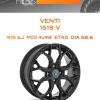 Диски VENTI 1519 V | Каталог Wheelsnheels.ru