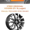 Диски iFree Original КС1026 (ZV 16_Logan) | Каталог Wheelsnheels.ru