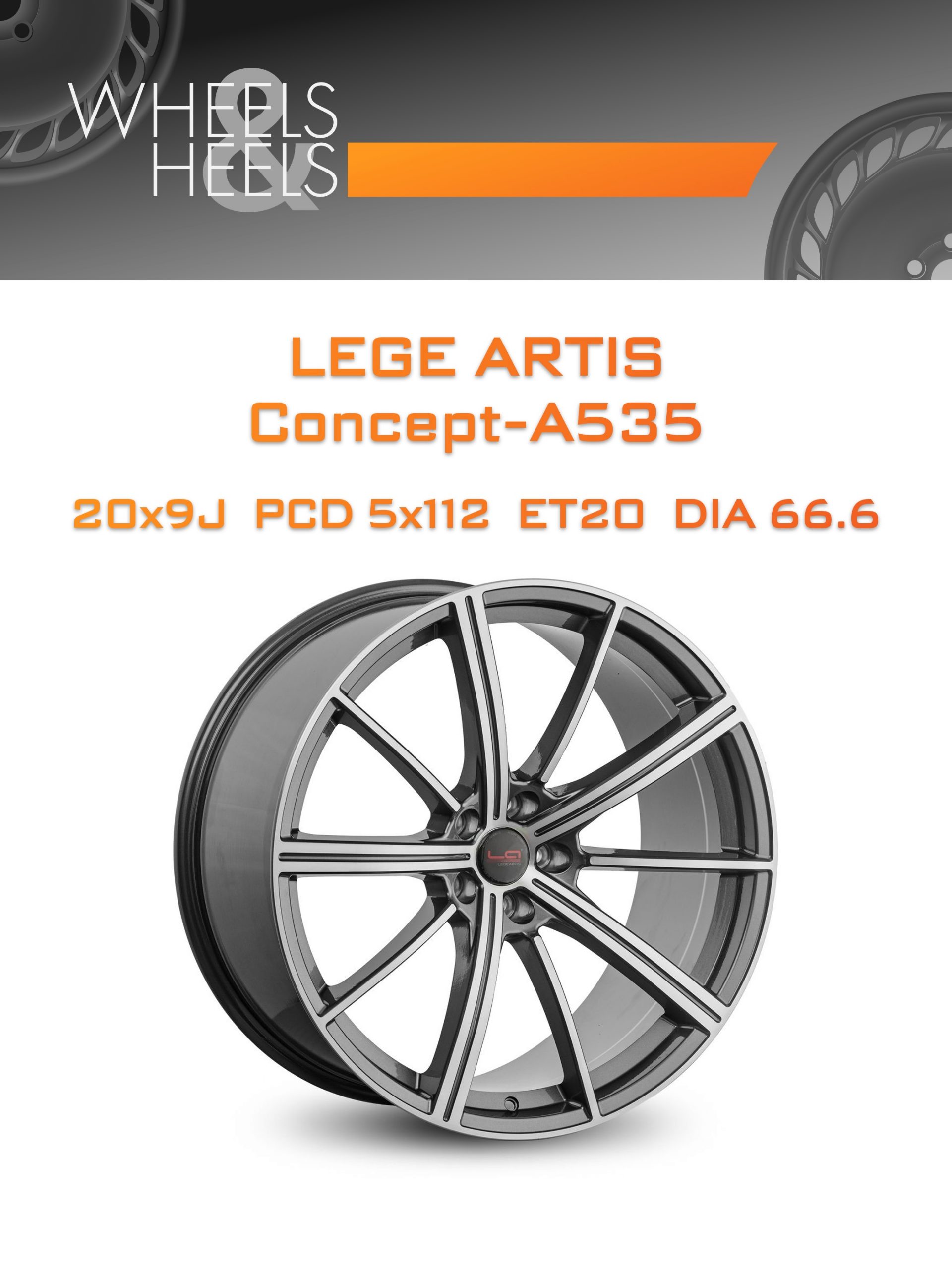 Диски LEGE ARTIS Concept-A535 | Каталог Wheelsnheels.ru