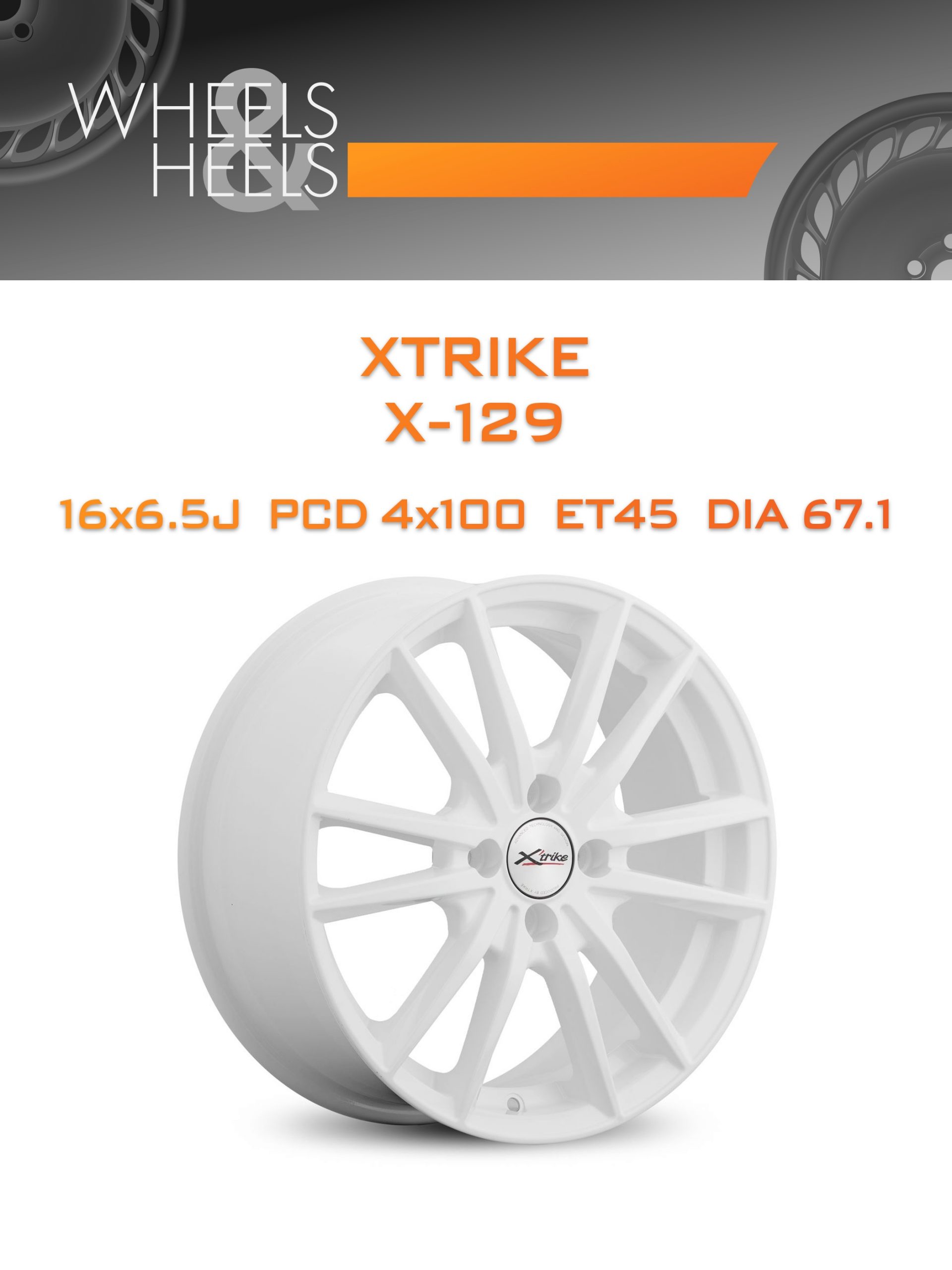 Диски Xtrike X-129 | Каталог Wheelsnheels.ru
