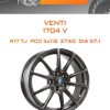 Диски VENTI 1704 V | Каталог Wheelsnheels.ru