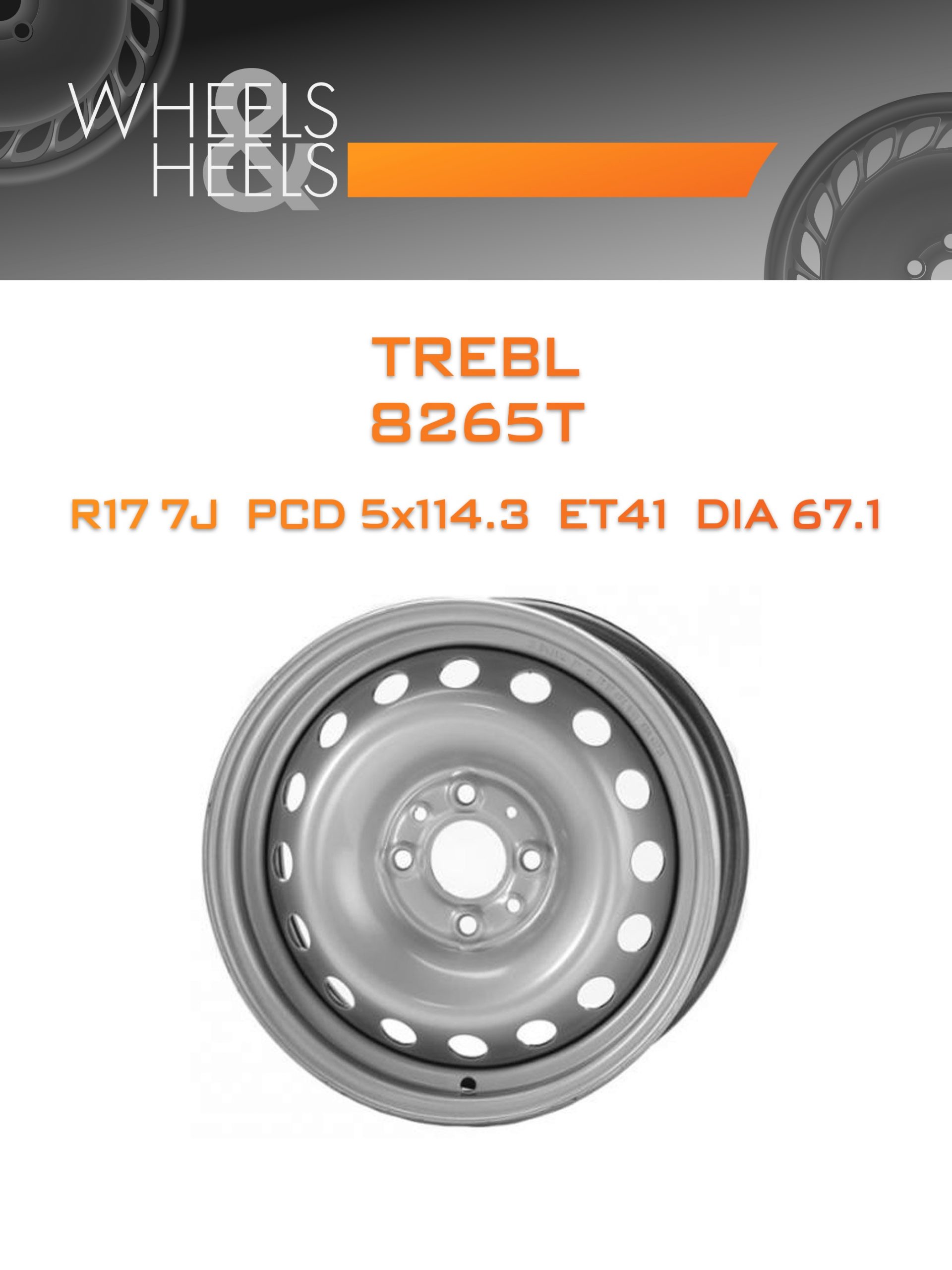 Диски TREBL 8265T | Каталог Wheelsnheels.ru