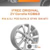 Диски iFree Original ZV Corolla КС863 | Каталог Wheelsnheels.ru