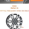 Диски MAK Safari 6 | Каталог Wheelsnheels.ru