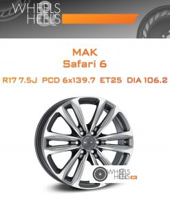 Диски MAK Safari 6 | Каталог Wheelsnheels.ru