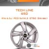 Диски Tech Line 650 | Каталог Wheelsnheels.ru