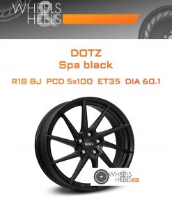 Диски Dotz Spa black | Каталог Wheelsnheels.ru