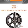 Диски NEO 647 | Каталог Wheelsnheels.ru