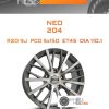 Диски NEO 204 | Каталог Wheelsnheels.ru