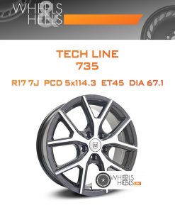 Диски Tech Line 735 | Каталог Wheelsnheels.ru