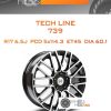 Диски Tech Line 739 | Каталог Wheelsnheels.ru