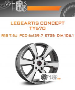 Диски Legeartis Concept TY570 | Каталог Wheelsnheels.ru