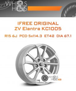 Диски iFree Original ZV Elantra КС1005 | Каталог Wheelsnheels.ru