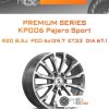 Диски Premium Series КР006 Pajero Sport | Каталог Wheelsnheels.ru