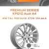 Диски Premium Series КР010 Audi A4 | Каталог Wheelsnheels.ru