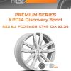 Диски Premium Series КР014 Discovery Sport | Каталог Wheelsnheels.ru