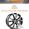 Диски RST R009 | Каталог Wheelsnheels.ru