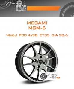 Диски Megami MGM-5 | Каталог Wheelsnheels.ru