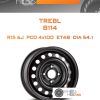 Диски TREBL 8114 | Каталог Wheelsnheels.ru