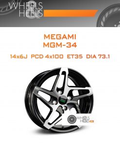 Диски Megami MGM-34 | Каталог Wheelsnheels.ru