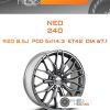 Диски NEO 240 | Каталог Wheelsnheels.ru