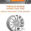 Диски Premium Series КР007 Tank 700 | Каталог Wheelsnheels.ru
