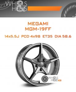 Диски Megami MGM-19FF | Каталог Wheelsnheels.ru