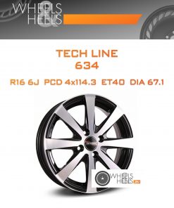 Диски Tech Line 634 | Каталог Wheelsnheels.ru