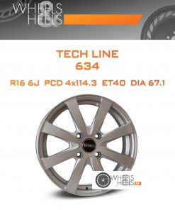 Диски Tech Line 634 | Каталог Wheelsnheels.ru