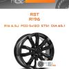 Диски RST R196 | Каталог Wheelsnheels.ru