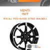 Диски Venti 1517 | Каталог Wheelsnheels.ru