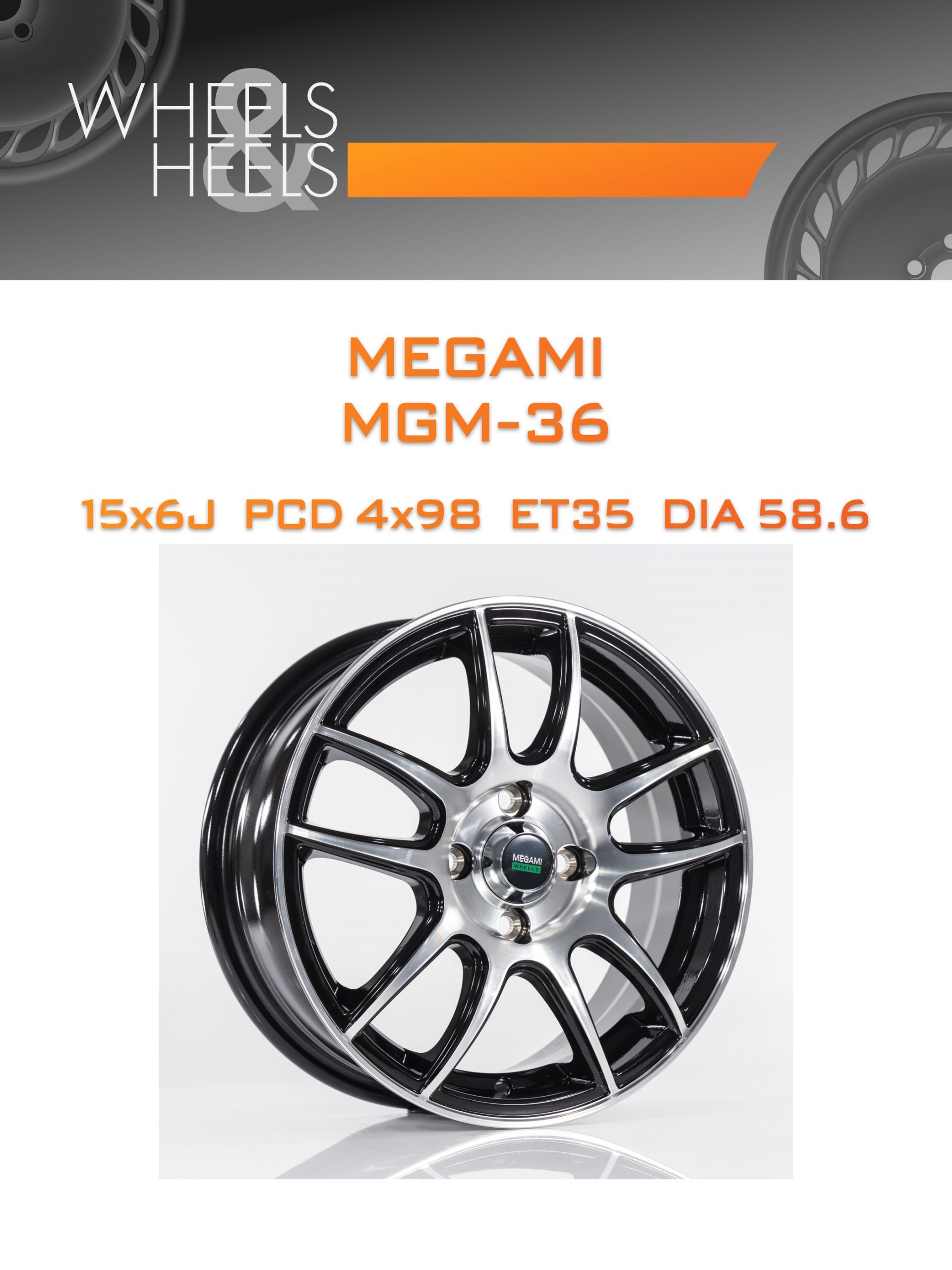 Диски Megami MGM-36 | Каталог Wheelsnheels.ru