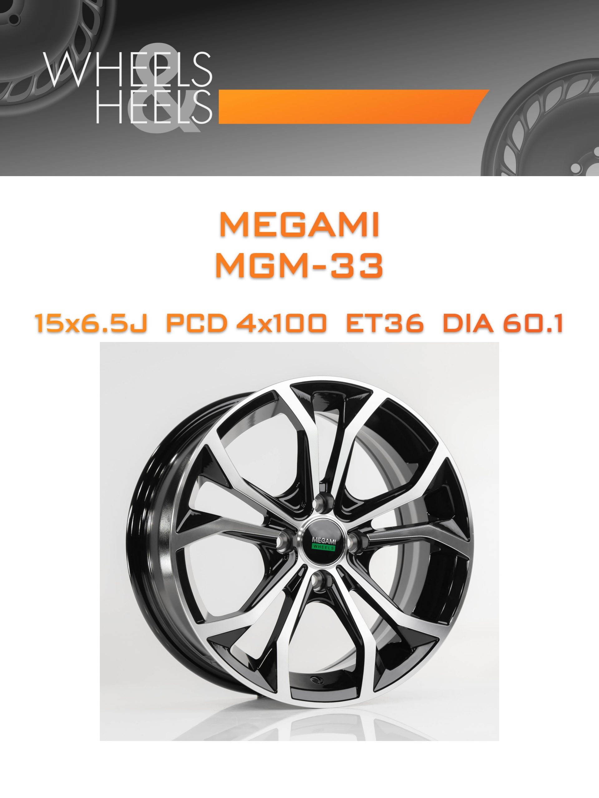 Диски Megami MGM-33 | Каталог Wheelsnheels.ru