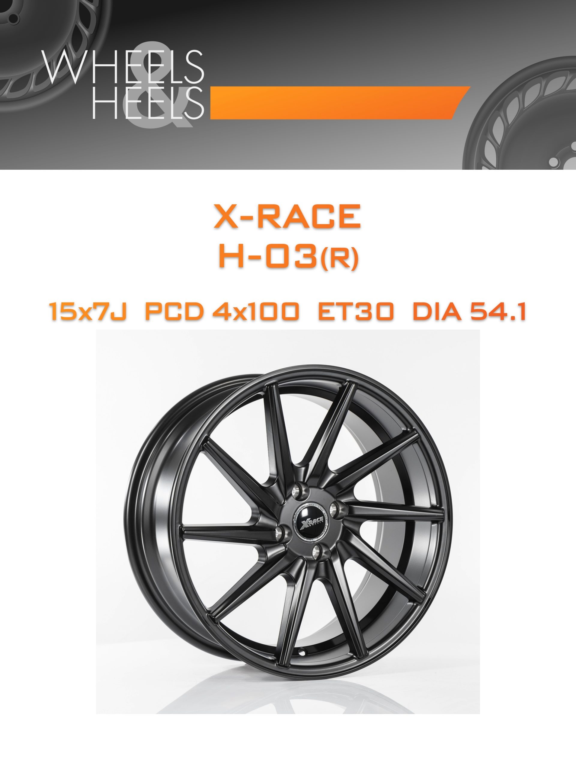 Диски X-RACE H-03(R) | Каталог Wheelsnheels.ru