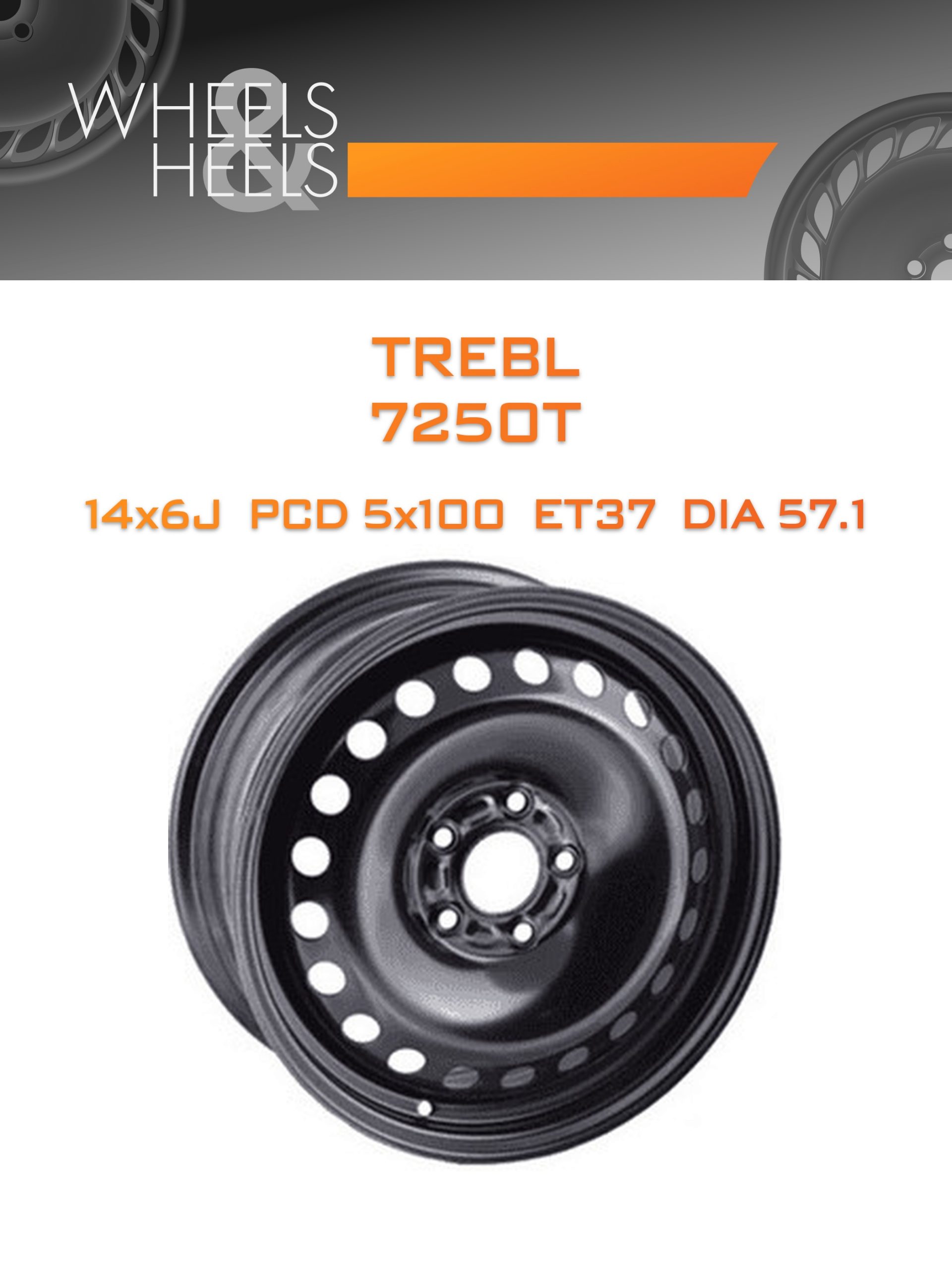 Диски TREBL 7250T | Каталог Wheelsnheels.ru