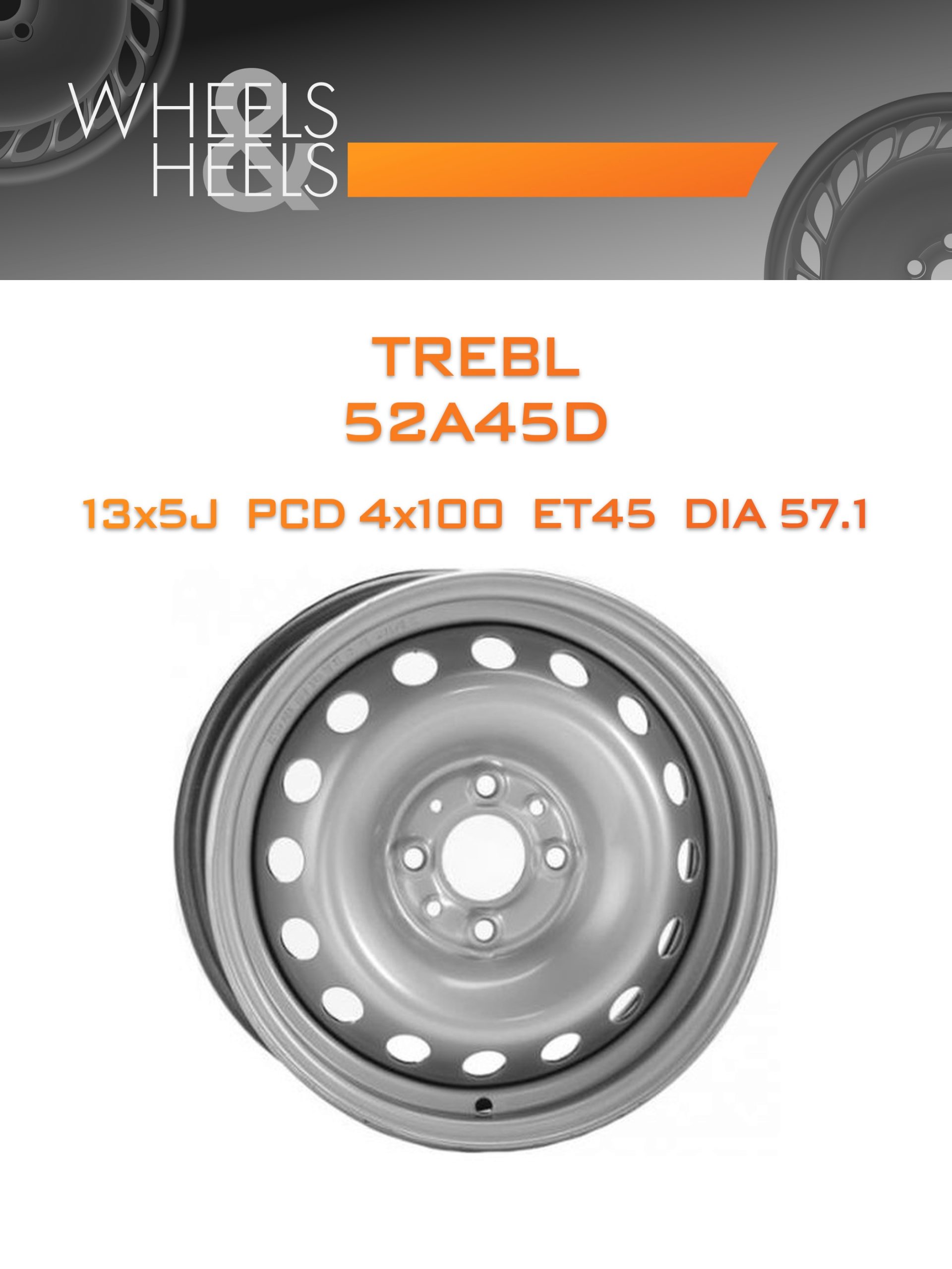 Диски TREBL 52A45D | Каталог Wheelsnheels.ru