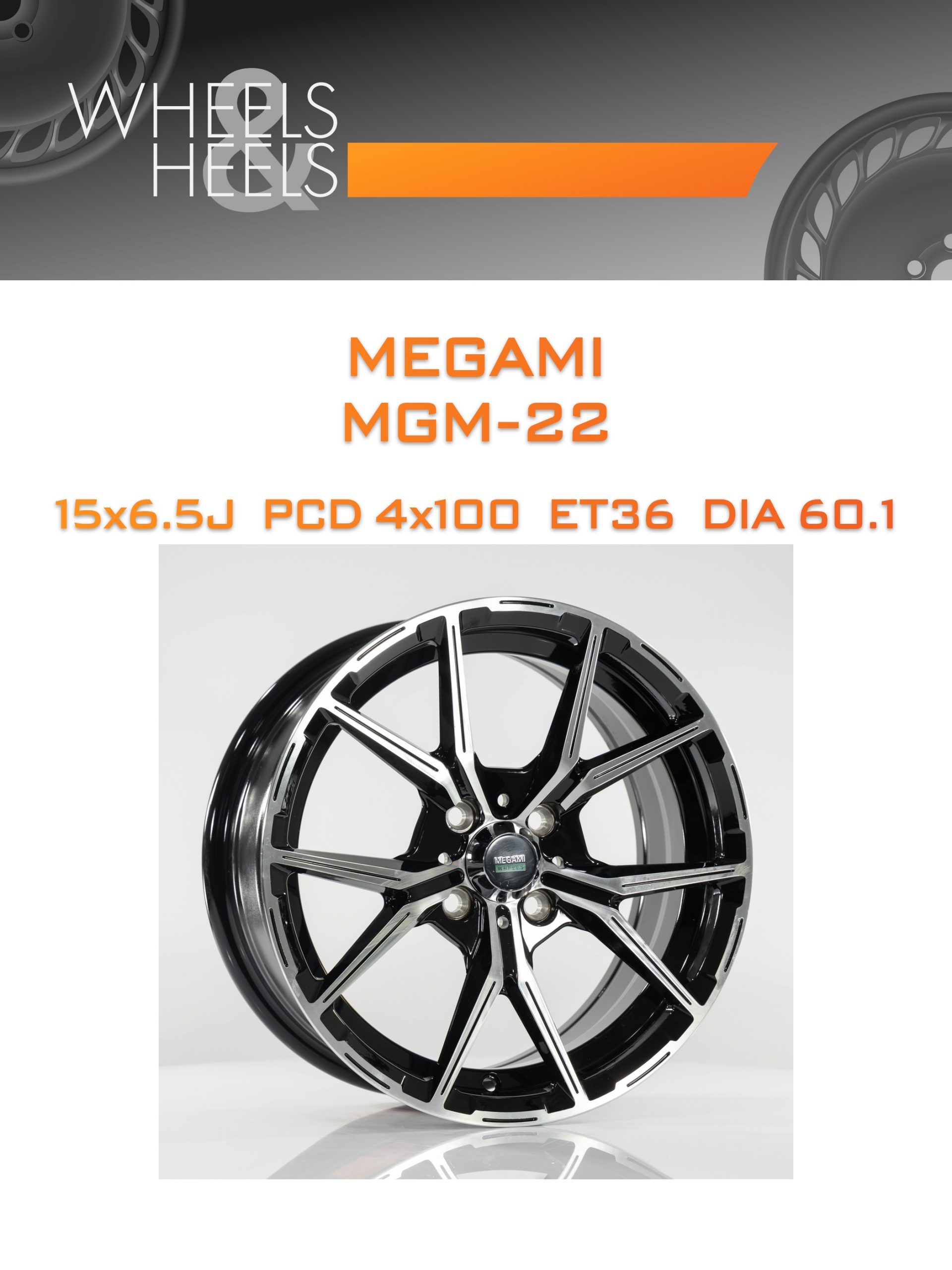 Диски Megami MGM-22 | Каталог Wheelsnheels.ru