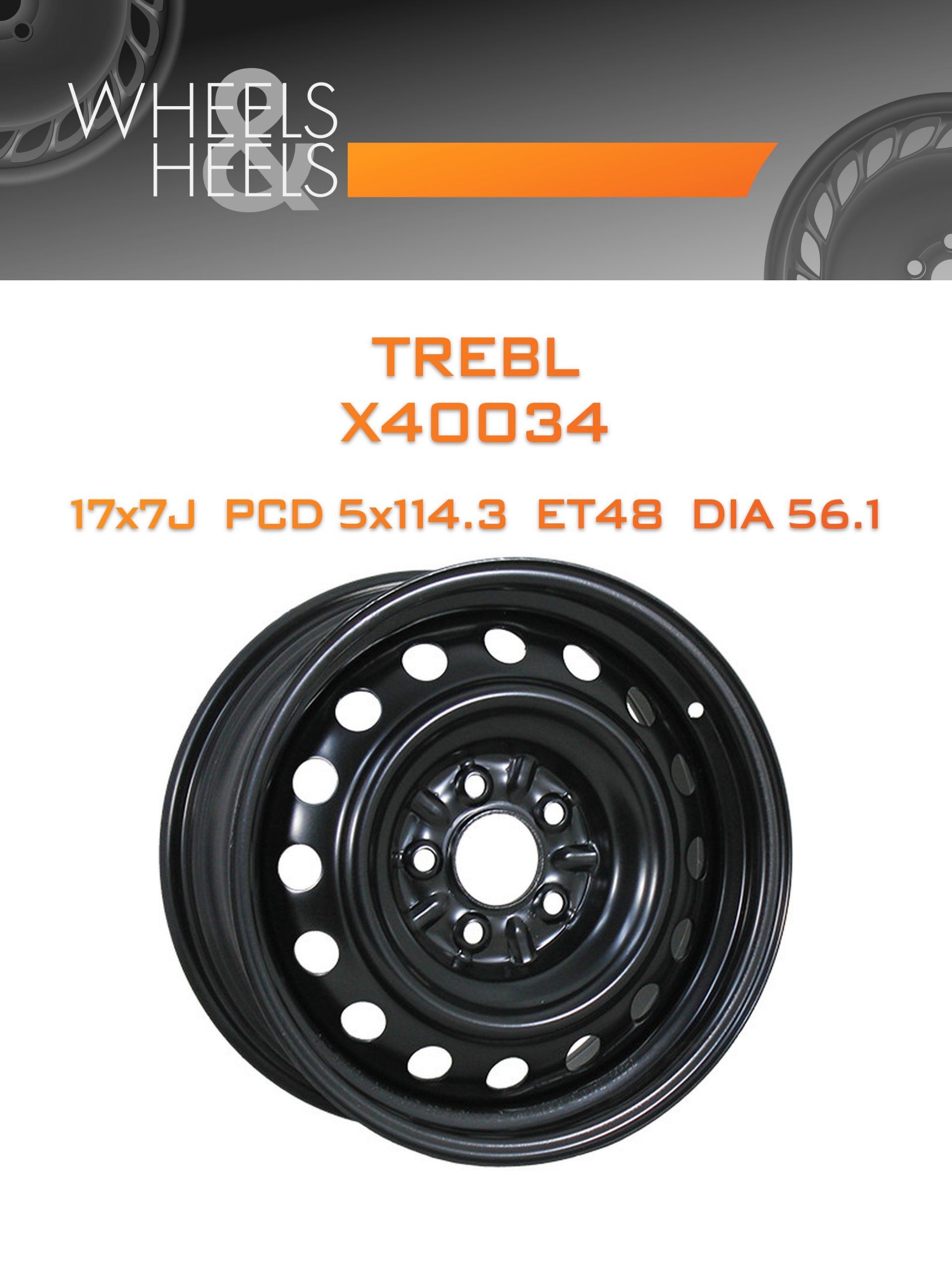 Диски TREBL X40034 | Каталог Wheelsnheels.ru