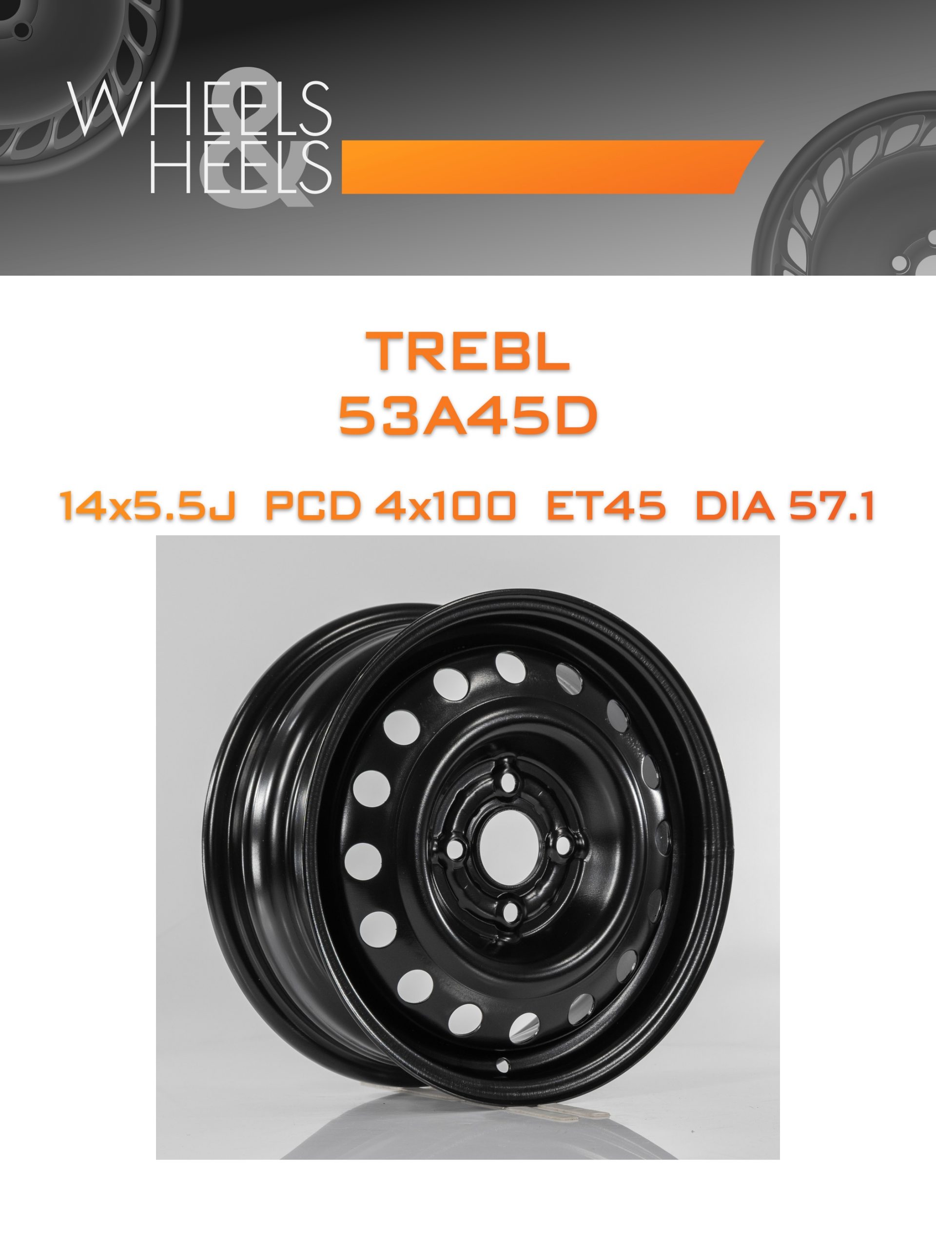Диски TREBL 53A45D | Каталог Wheelsnheels.ru