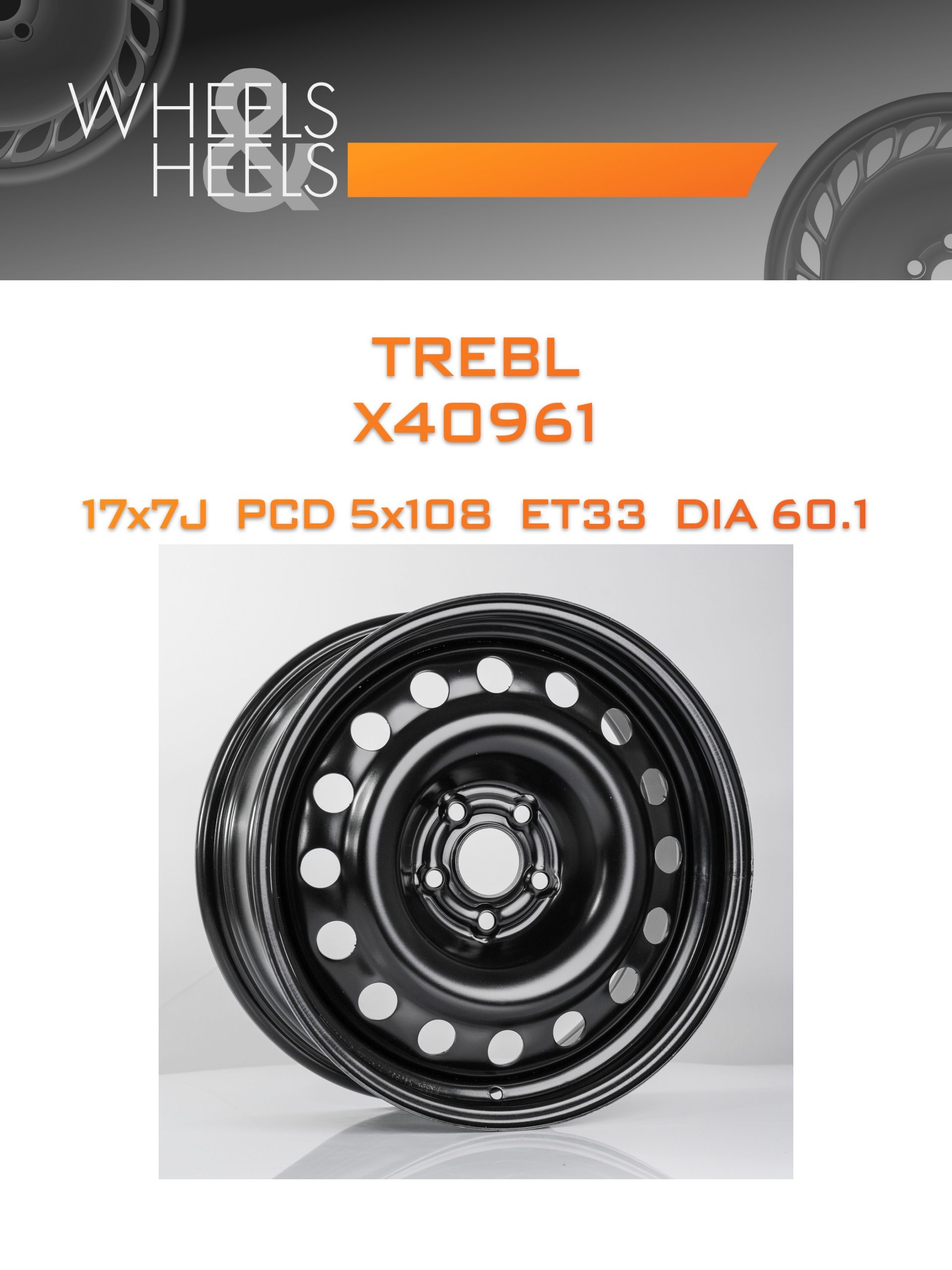 Диски TREBL X40961 | Каталог Wheelsnheels.ru