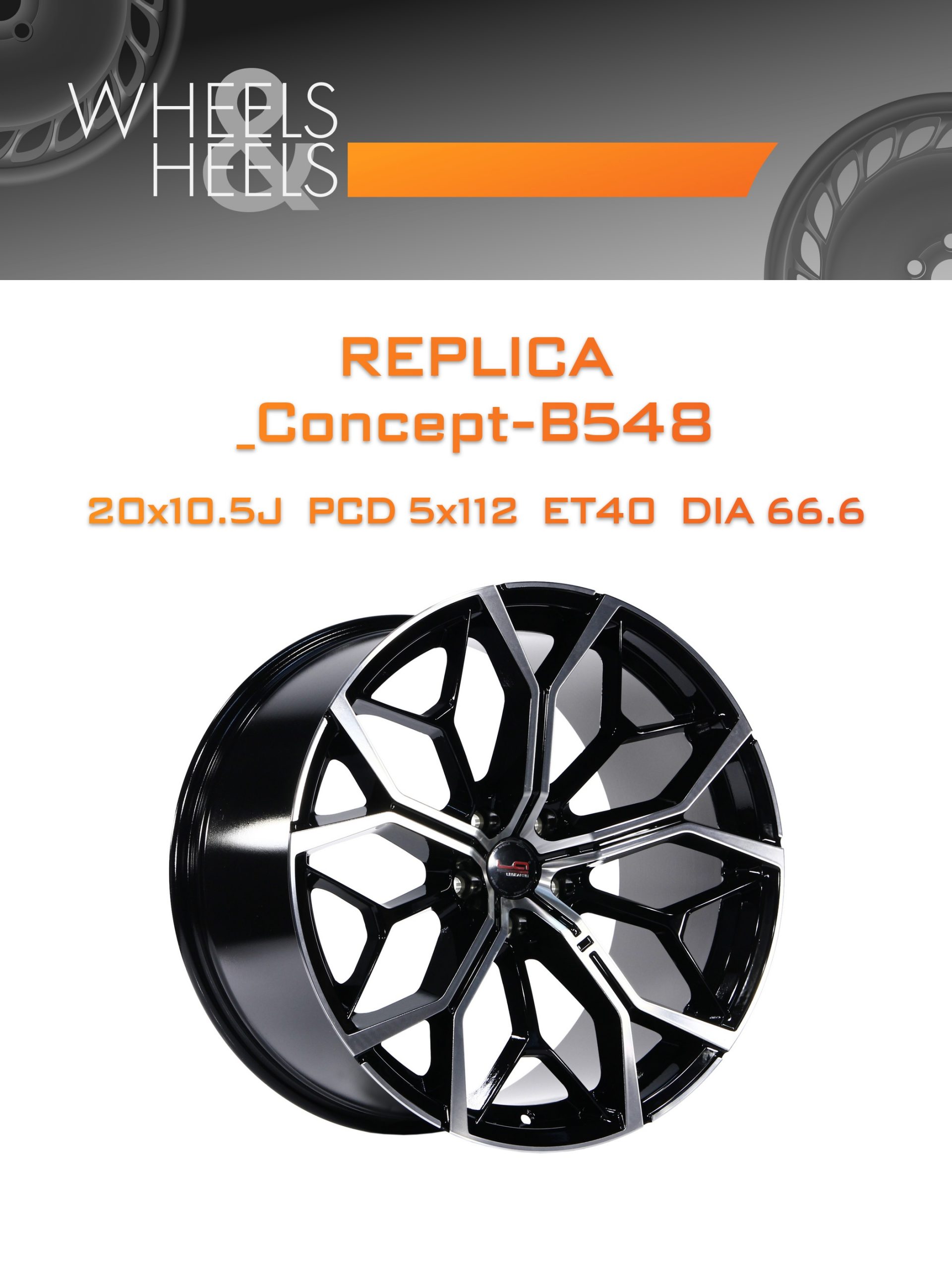 Диски REPLICA _Concept-B548 | Каталог Wheelsnheels.ru