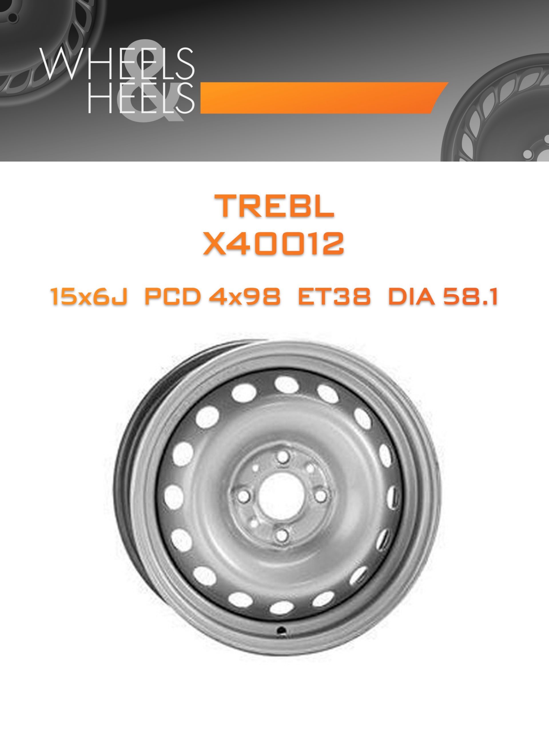 Диски TREBL X40012 | Каталог Wheelsnheels.ru