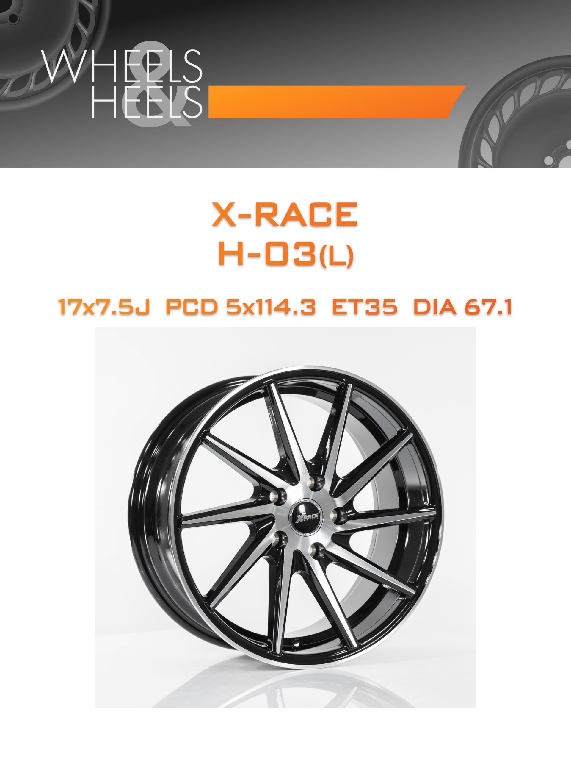 Диски X-RACE H-03(L) | Каталог Wheelsnheels.ru