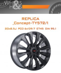 Диски REPLICA _Concept-TY572/1 | Каталог Wheelsnheels.ru